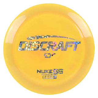 Discraft Disc Golf ESP Nuke SS Distance Driver 13/5/-3/3 Burnt Mango/Holo Flowers 167-169g