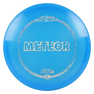 Discraft Disc Golf Z Line Meteor Midrange Disc 5/5/-3/1 Blue/Holo Prisms 175-176g