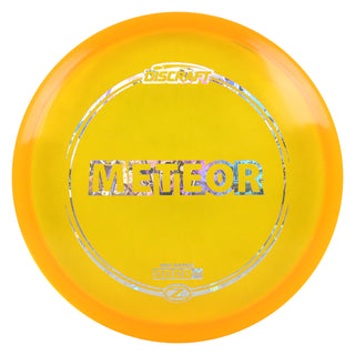 Discraft Disc Golf Z Line Meteor Midrange Disc 5/5/-3/1 Orange/Money Holo 175-176g