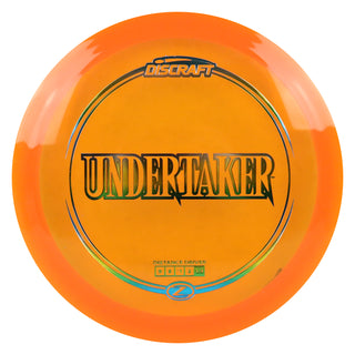 Discraft Disc Golf Z Line Undertaker Fairway Driver 9/5/-1/2 Orange/Blue Metallic 173-174g