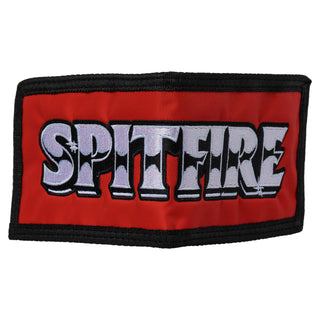 Spitfire Wheels Wallet Burnout Script Bi-Fold Red/Black