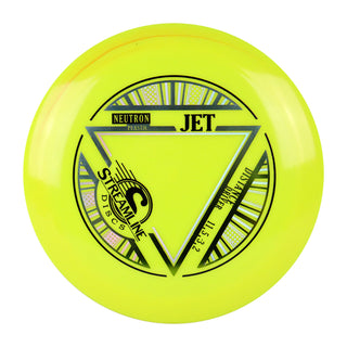 Streamline Disc Golf Neutron Jet Distance Driver 11/5/-3/2 Yellow/Green Blue 174 grams