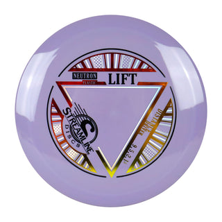 Streamline Disc Golf Neutron Lift Distance Driver 9/5/-2/1.5 Lavender/Red Orange 173 grams