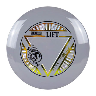 Streamline Disc Golf Neutron Lift Distance Driver 9/5/-2/1.5 Grey/Gold 174 grams