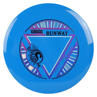 Streamline Disc Golf Neutron Runway Midrange Driver 5/4/0/3.5 Blue/Purple 177 grams