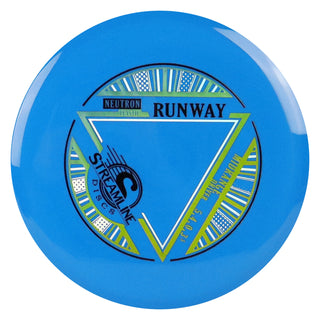Streamline Disc Golf Neutron Runway Midrange Driver 5/4/0/3.5 Blue/Green Blue 177 grams