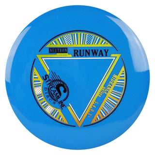 Streamline Disc Golf Neutron Runway Midrange Driver 5/4/0/3.5 Blue/Gold 177 grams