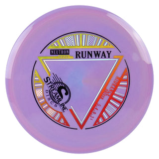 Streamline Disc Golf Neutron Runway Midrange Driver 5/4/0/3.5 Lavender Blend/Red Gold 176 grams