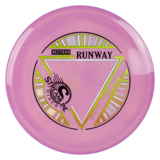 Streamline Disc Golf Neutron Runway Midrange Driver 5/4/0/3.5 Pink Blend/Gold 177 grams