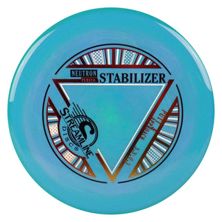 Streamline Disc Golf Neutron Stabilizer Putter 3/3.5/0/3 Green Blend/Red Orange 172 grams