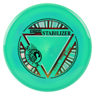 Streamline Disc Golf Neutron Stabilizer Putter 3/3.5/0/3 Green Blend/Red 172 grams