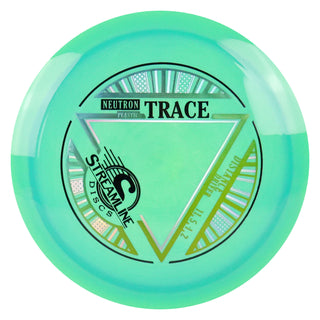 Streamline Disc Golf Trace Distance Driver Neutron 11/5/-1/2 Green Blend/Gold Blue 175 grams