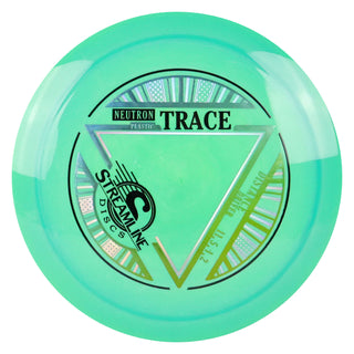 Streamline Disc Golf Trace Distance Driver Neutron 11/5/-1/2 Green Blend/Blue Gold 174 grams