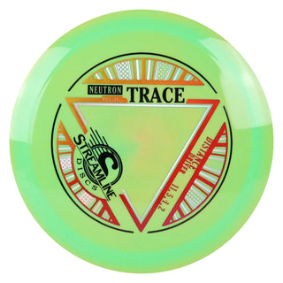 Streamline Disc Golf Trace Distance Driver Neutron 11/5/-1/2 Lime Blend/Red Orange 174 grams