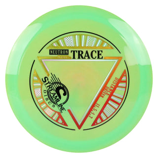 Streamline Disc Golf Trace Distance Driver Neutron 11/5/-1/2 Lime Blend/Red Orange 175 grams-
