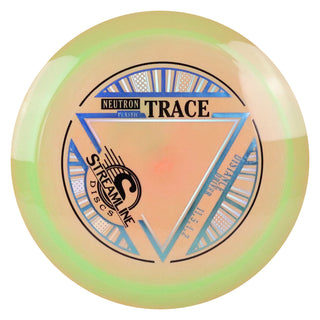 Streamline Disc Golf Trace Distance Driver Neutron 11/5/-1/2 Peach Lime/Blue 175 grams