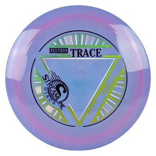 Streamline Disc Golf Trace Distance Driver Neutron 11/5/-1/2 Lavender Blend/Gold Blue 175 grams