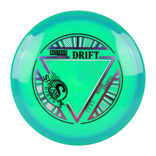 Streamline Disc Golf Neutron Drift Distance Driver Green Blend/Purple 175 grams