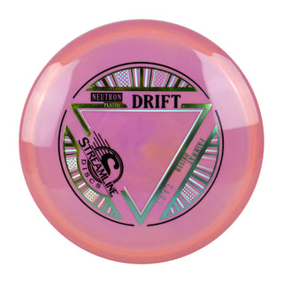Streamline Disc Golf Neutron Drift Distance Driver Peach Blend/Blue Green 175 grams