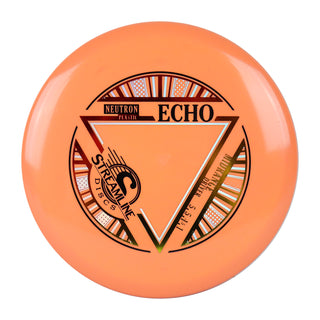 Streamline Disc Golf Neutron Echo Midrange Disc 5/5/-1.5/1 Peach/Gold Red 176 grams