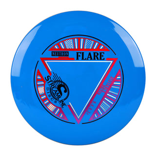 Streamline Disc Golf Neutron Flare Distance Driver 9/4/0/3.5 Dark Blue/Pink Red 173 grams
