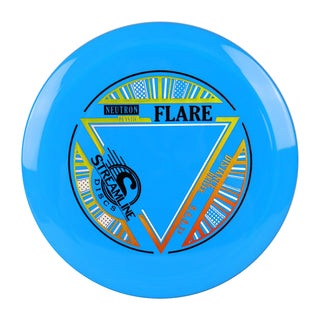 Streamline Disc Golf Neutron Flare Distance Driver 9/4/0/3.5 Blue/Gold 175 grams