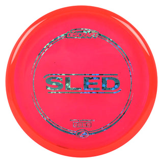 Discraft Disc Golf Z Line Sled Putt and Approach 3/2/-1/2 Red/Blue Flowers 175-176g