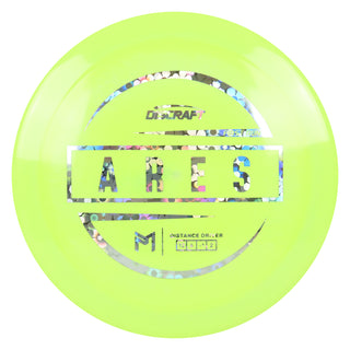 Discraft Disc Golf Paul McBeth First Run ESP Ares Distance Driver 12/6/-1/2 Lime/Holo Flowers 167-169g