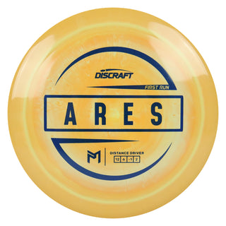 Discraft Disc Golf Paul McBeth First Run ESP Ares Distance Driver 12/6/-1/2 Mango/Navy 170-172g