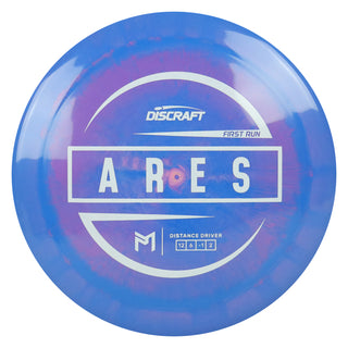 Discraft Disc Golf Paul McBeth First Run ESP Ares Distance Driver 12/6/-1/2 Blue Pink/White 167-169g