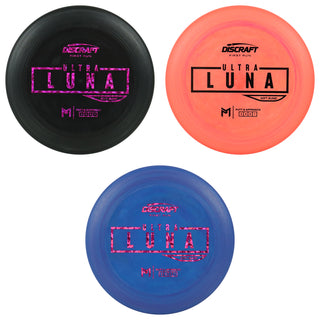 Discraft Disc Golf First Run Putter Line Soft UltraLuna Putt and Approach 3/4/0/1 - Choose Exact Disc