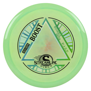 Streamline Discs Neutron Boost Distance Driver 9.5/4/0/2.5 Lime/Blue Green 174 grams