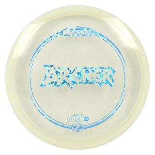 Discraft Disc Golf Z Line Archer Midrange Disc 5/4/-4/1 Clear/Blue Shatter 167-169g