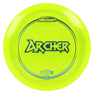 Discraft Disc Golf Z Line Archer Midrange Disc 5/4/-4/1 Yellow/Indigo 167-169g