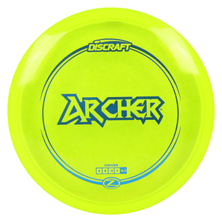 Discraft Disc Golf Z Line Archer Midrange Disc 5/4/-4/1 Yellow/Indigo 175-176g