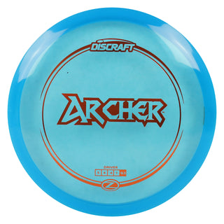 Discraft Disc Golf Z Line Archer Midrange Disc 5/4/-4/1 Blue/Orange 170-172g