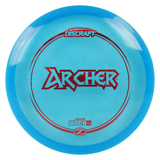 Discraft Disc Golf Z Line Archer Midrange Disc 5/4/-4/1 Blue/Red Lines 175-176g