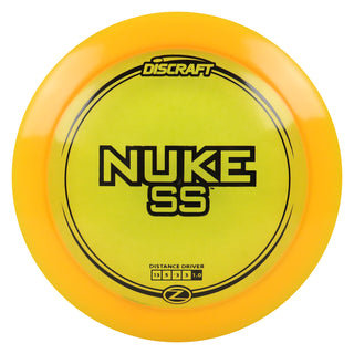 Discraft Disc Golf Z Line Nuke SS Distance Driver 13/5/-3/3 Orange/Black 170-172g