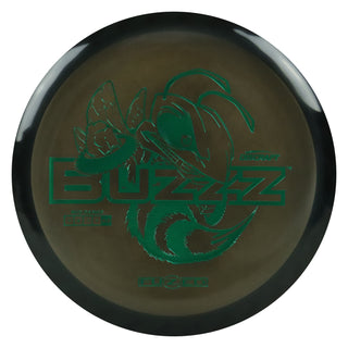 Discraft Disc Golf Fuzed Line Buzzz with Saw Pattern Midrange 5/4-1/1 Black with Blue Saw/Green 170-172g