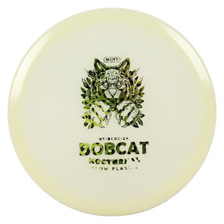 Mint Disc Golf Nocturnal Glow Bobcat Midrange 5/4/0/2.5 Glow/Leopard 177 grams