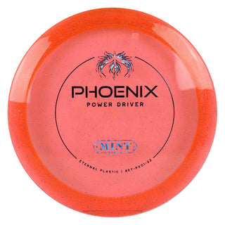 Mint Disc Golf Eternal Phoenix Fairway Driver 9/3/0/4 Orange Flake/Blue Shatter 171 grams