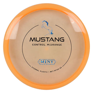 Mint Disc Golf Eternal Mustang Midrange Disc 5/5/0/2 Mango/Blue Shatter 177 grams