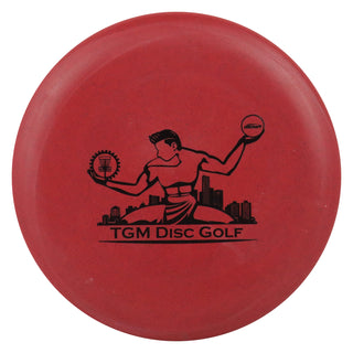 Discraft Luna with TGM Disc Golf Stamp Putt and Approach Red/Black 175g