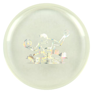 Discraft Cryztal FLX Fierce with TGM Disc Golf Stamp Putt and Approach Clear/Holo 173g