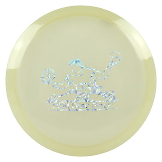 Discraft Glo Z Cicada with TGM Disc Golf Stamp Fairway Driver Holo Circle Prisms 175-176g