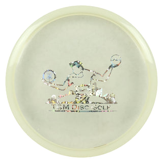 Discraft Z Line Buzzz SS with TGM Disc Golf Stamp Midrange Clear/Buzzz Holo 177-180g
