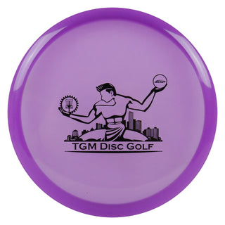 Discraft Z Line Buzzz SS with TGM Disc Golf Stamp Midrange Purple/Black 177-180g