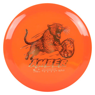Latitude 64 Disc Golf Opto Amber Distance Driver 11/6/-3/2 Orange/Gold 159 grams