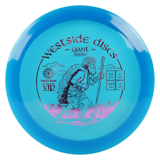 Westside Disc Golf First Run VIP Giant Reborn Distance Driver 12/6/-0.5/2 Blue/Lavender 171 grams