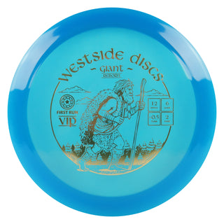 Westside Disc Golf First Run VIP Giant Reborn Distance Driver 12/6/-0.5/2 Blue/Gold 177 grams